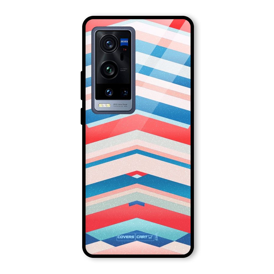 Unique Vibrant Colours Glass Back Case for Vivo X60 Pro Plus