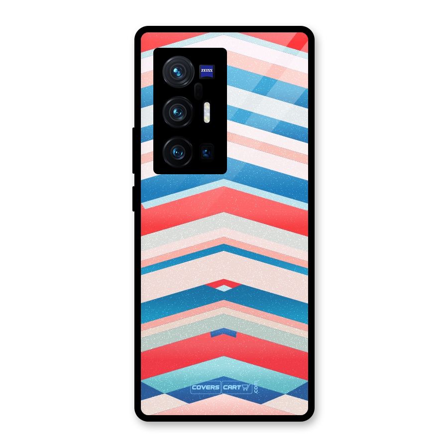 Unique Vibrant Colours Glass Back Case for Vivo X70 Pro Plus