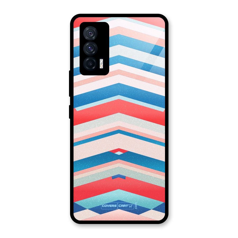 Unique Vibrant Colours Glass Back Case for Vivo iQOO 7 5G