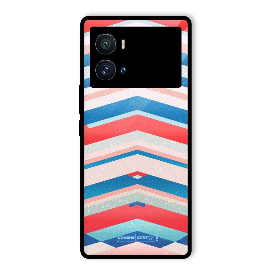 Unique Vibrant Colours Glass Back Case for Vivo iQOO 9 Pro