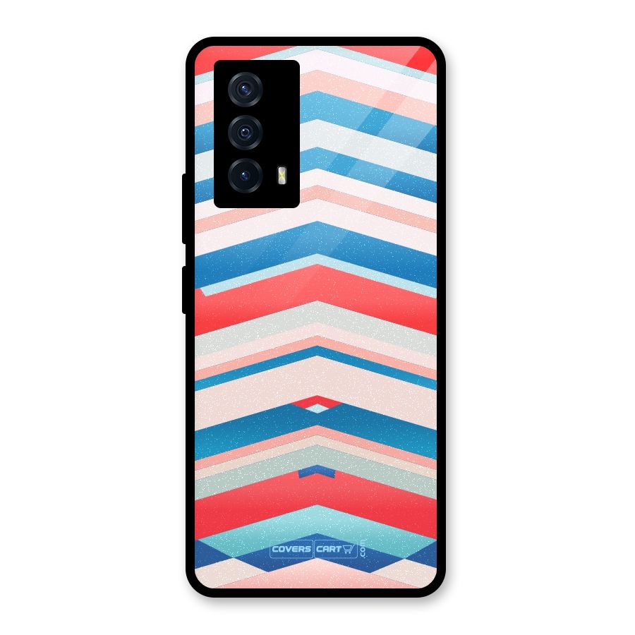 Unique Vibrant Colours Glass Back Case for Vivo iQOO Z5