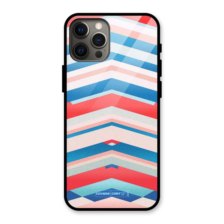 Unique Vibrant Colours Glass Back Case for iPhone 12 Pro Max