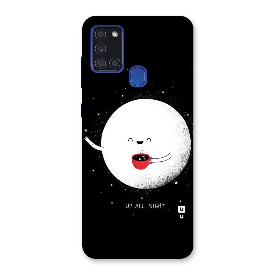 Up All Night Back Case for Galaxy A21s