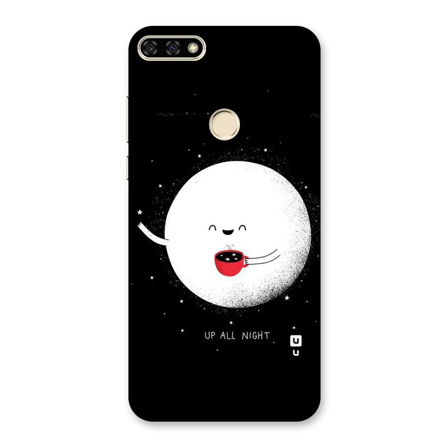 Up All Night Back Case for Honor 7A