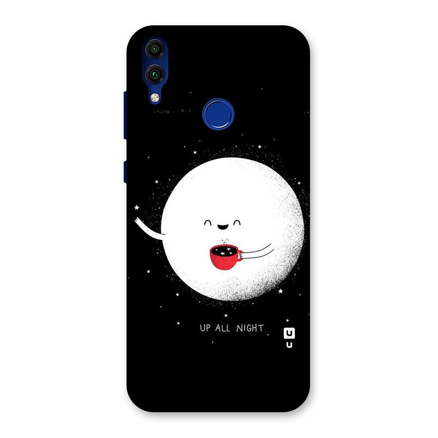 Up All Night Back Case for Honor 8C