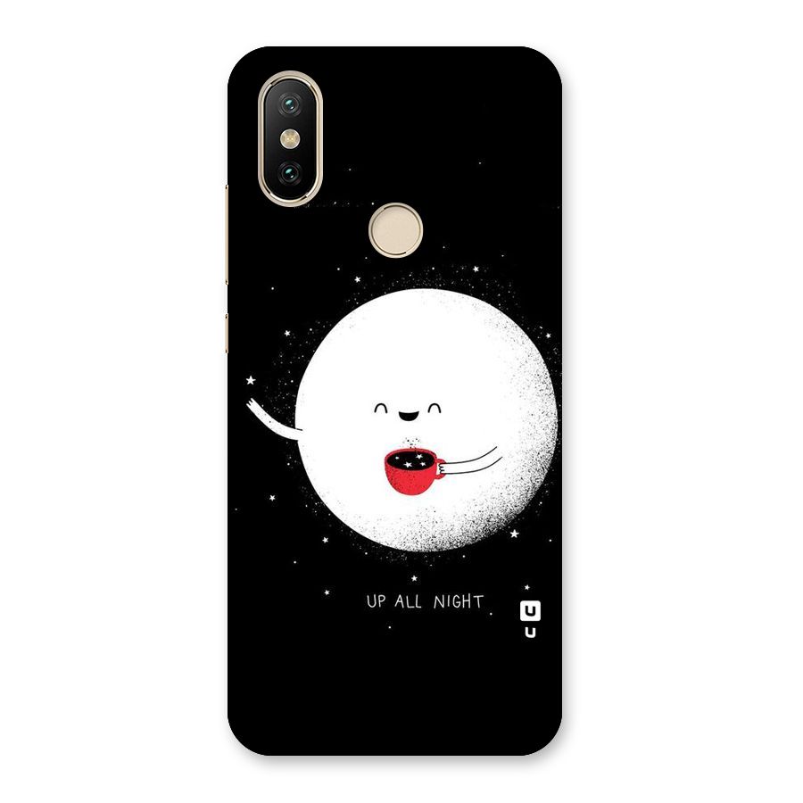 Up All Night Back Case for Mi A2