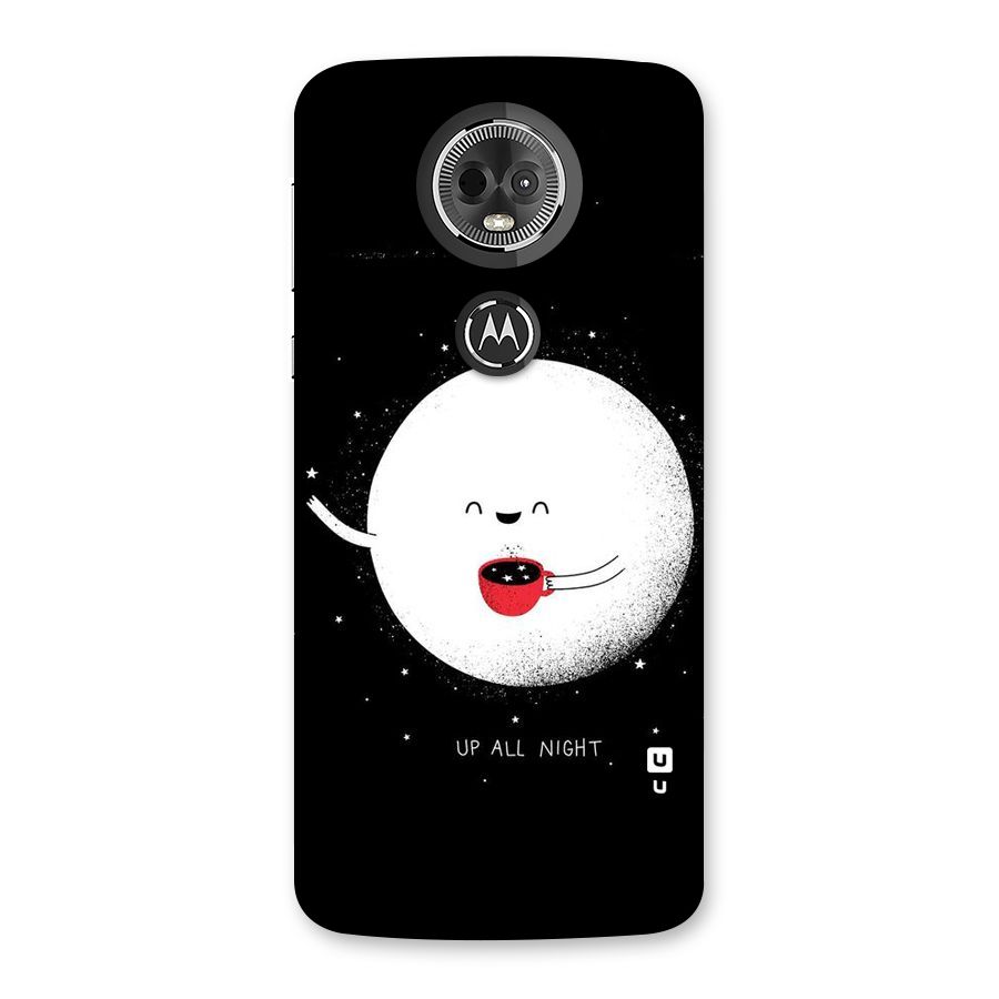 Up All Night Back Case for Moto E5 Plus