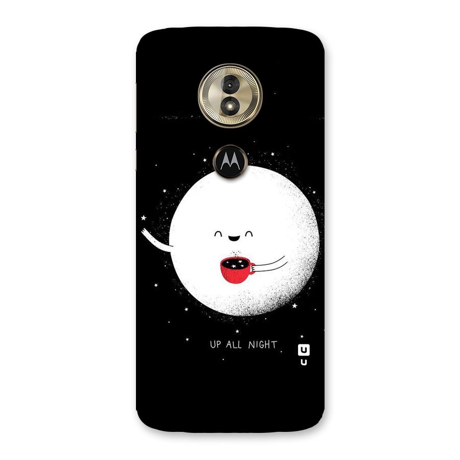Up All Night Back Case for Moto G6 Play