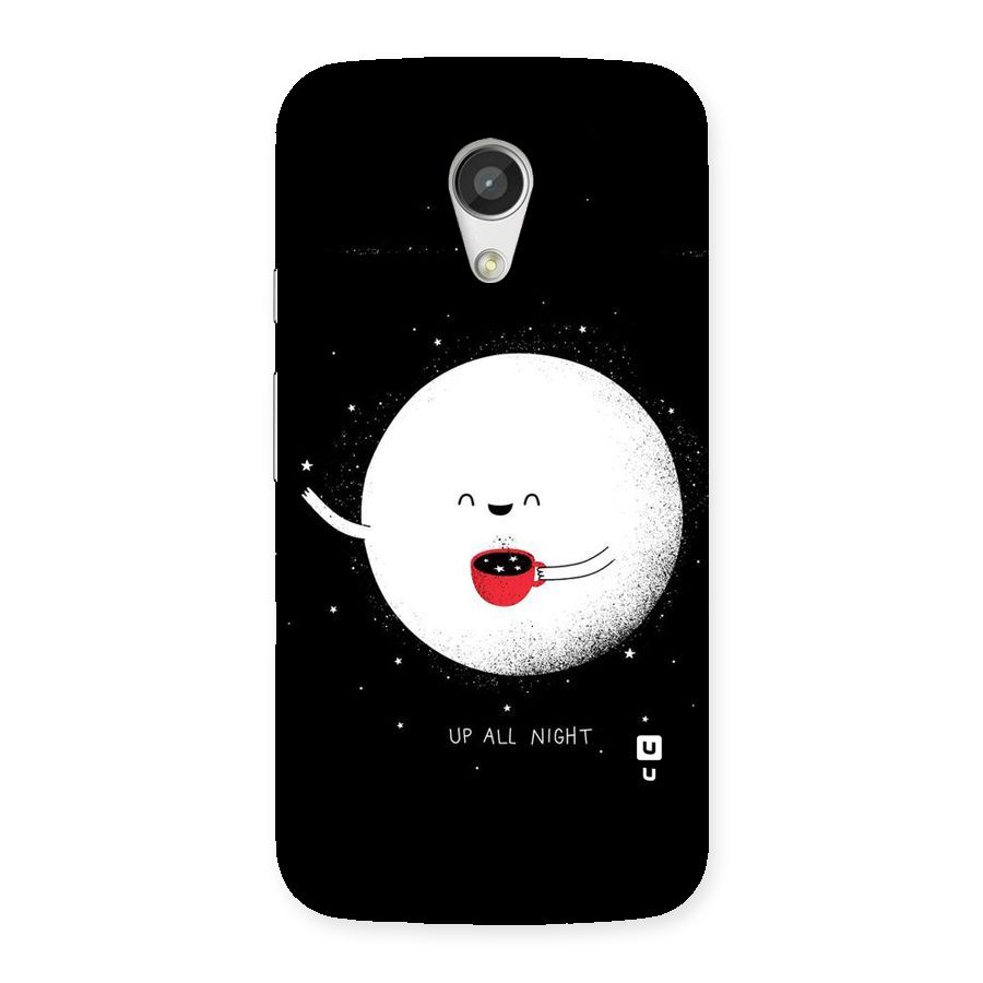 Up All Night Back Case for Moto G 2nd Gen