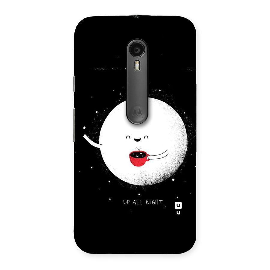 Up All Night Back Case for Moto G Turbo