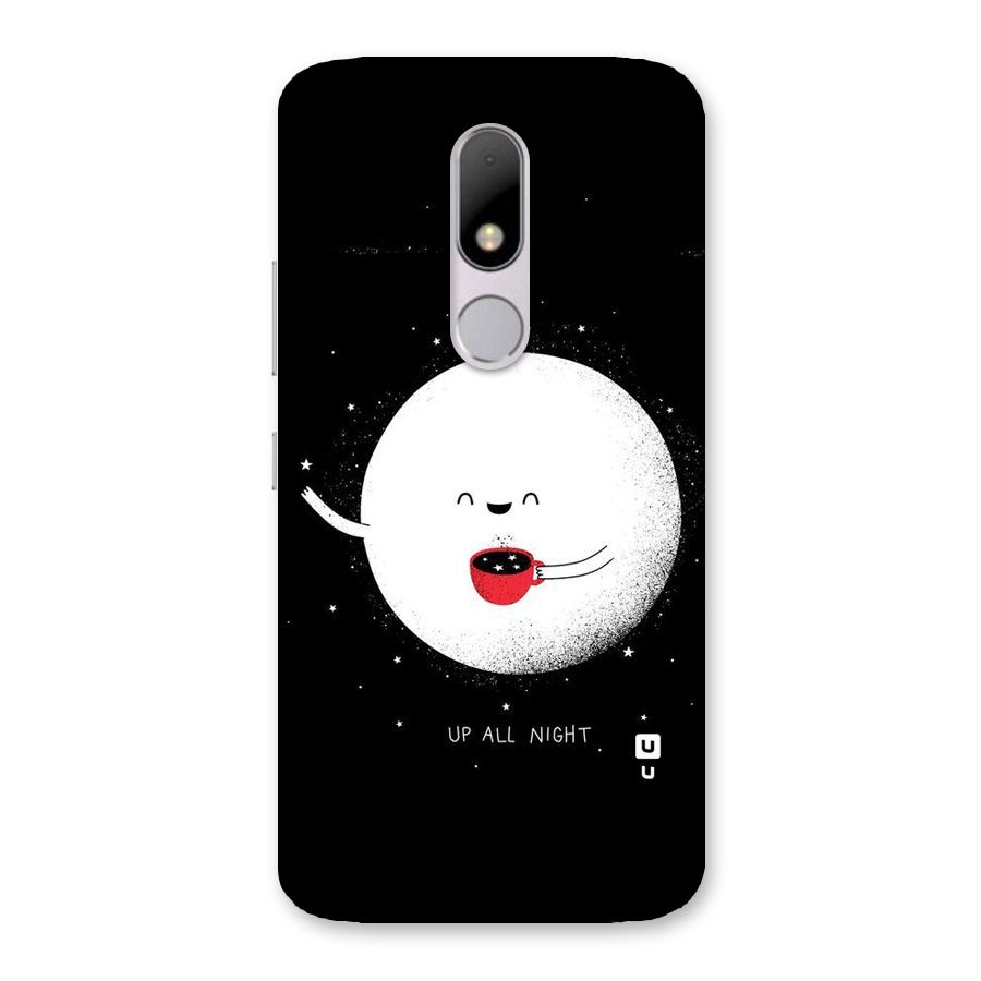 Up All Night Back Case for Moto M