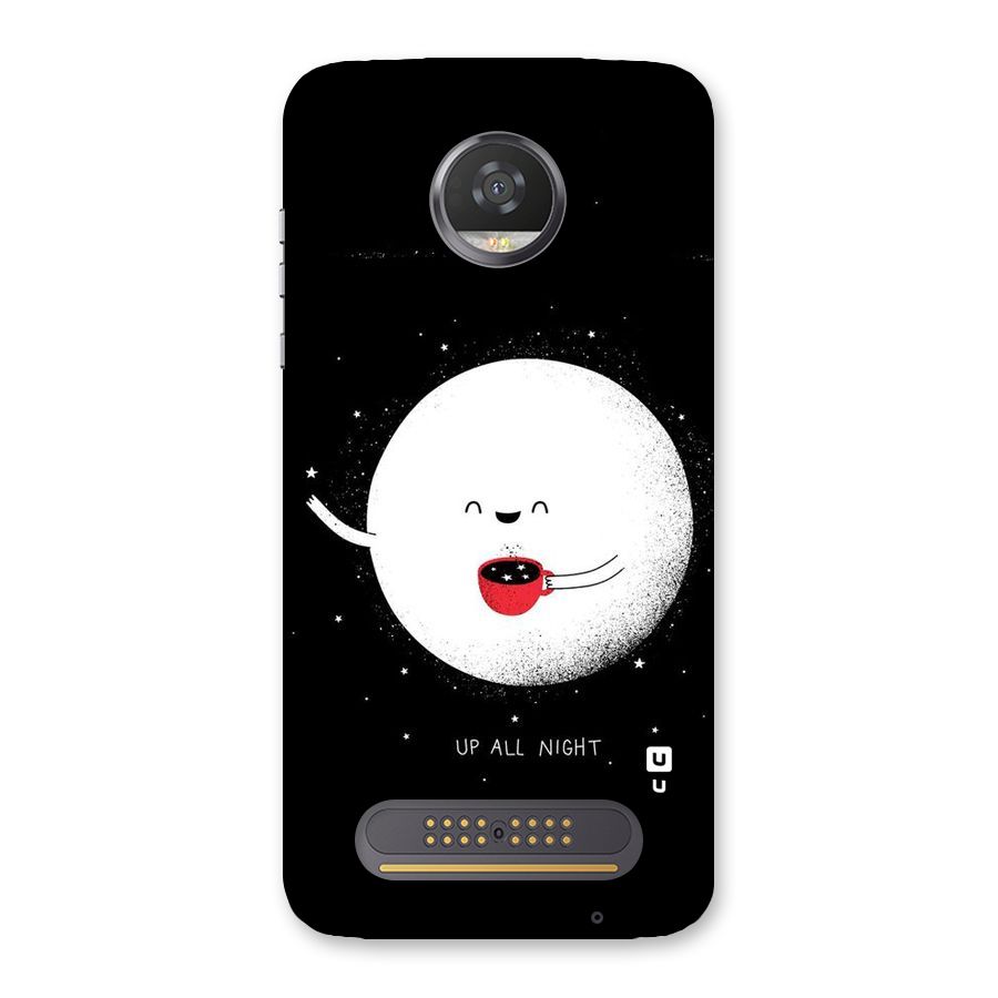 Up All Night Back Case for Moto Z2 Play