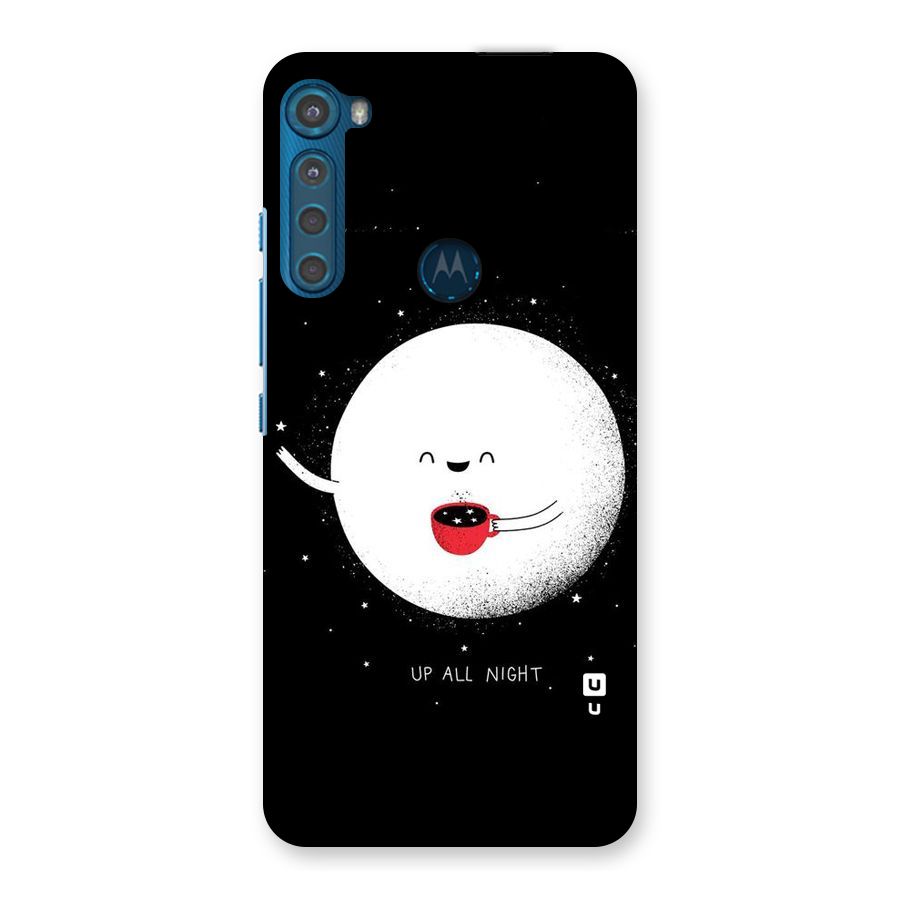 Up All Night Back Case for Motorola One Fusion Plus