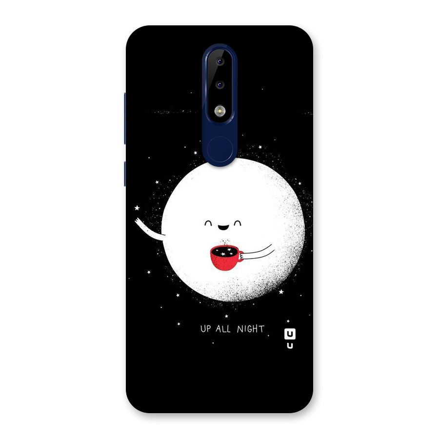 Up All Night Back Case for Nokia 5.1 Plus