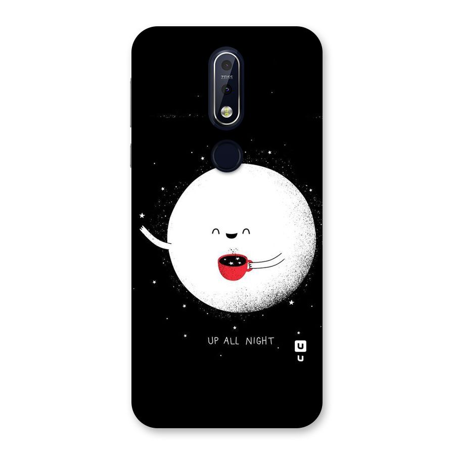 Up All Night Back Case for Nokia 7.1