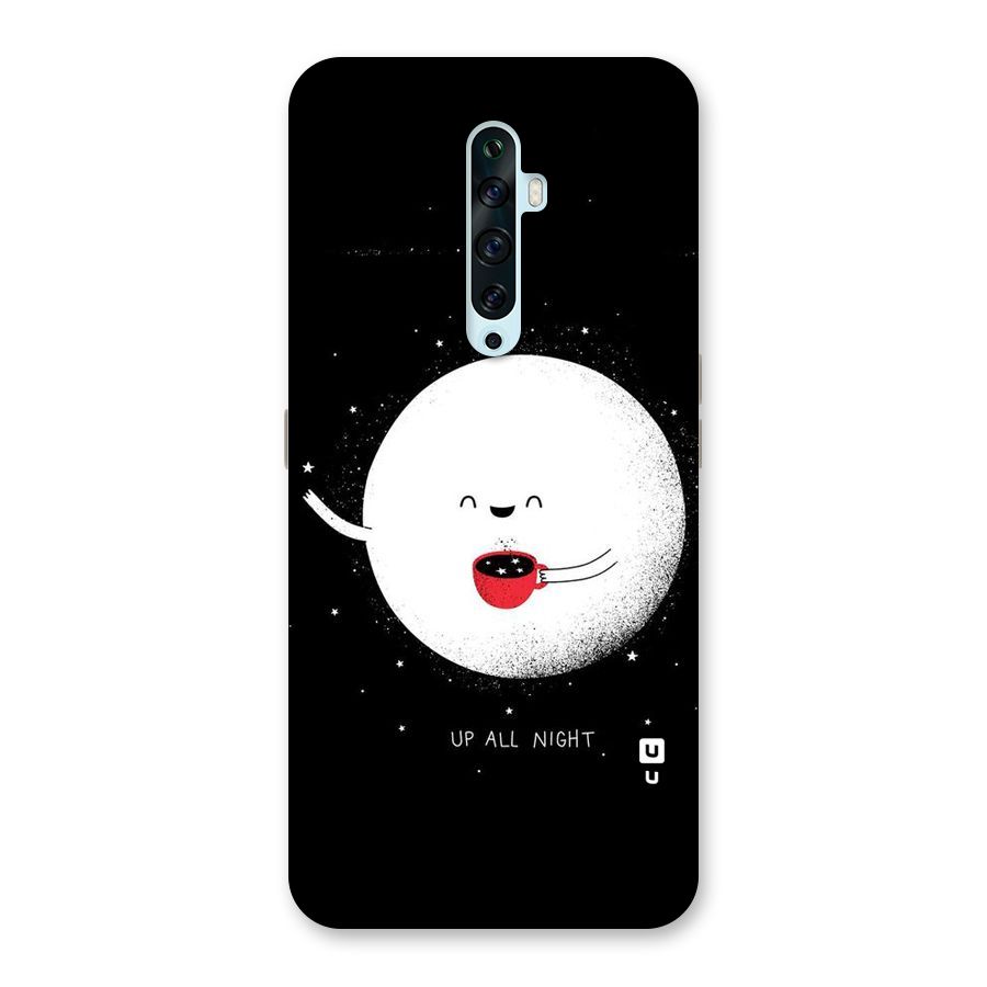 Up All Night Back Case for Oppo Reno2 F