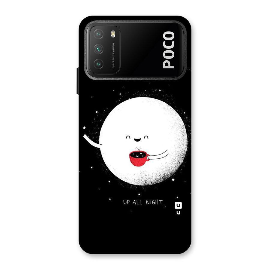 Up All Night Back Case for Poco M3