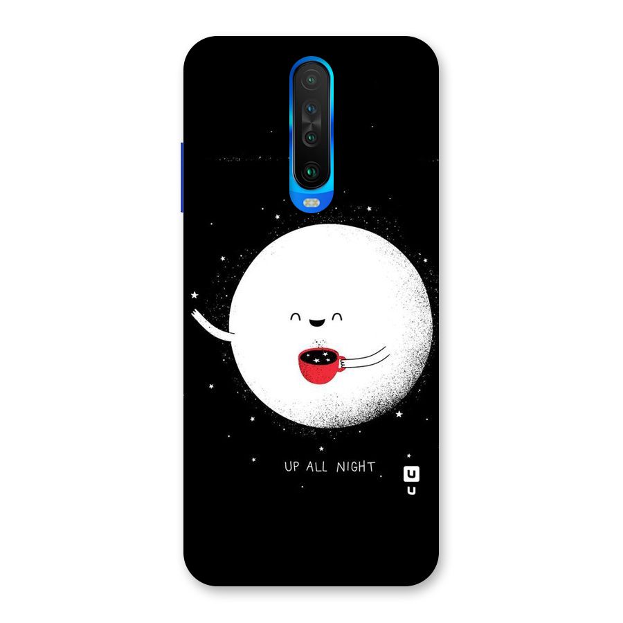 Up All Night Back Case for Poco X2