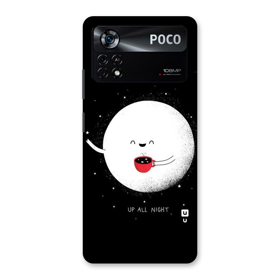 Up All Night Back Case for Poco X4 Pro 5G