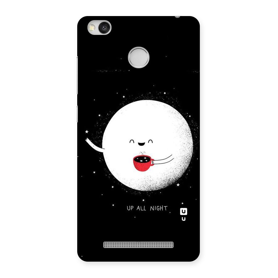 Up All Night Back Case for Redmi 3S Prime