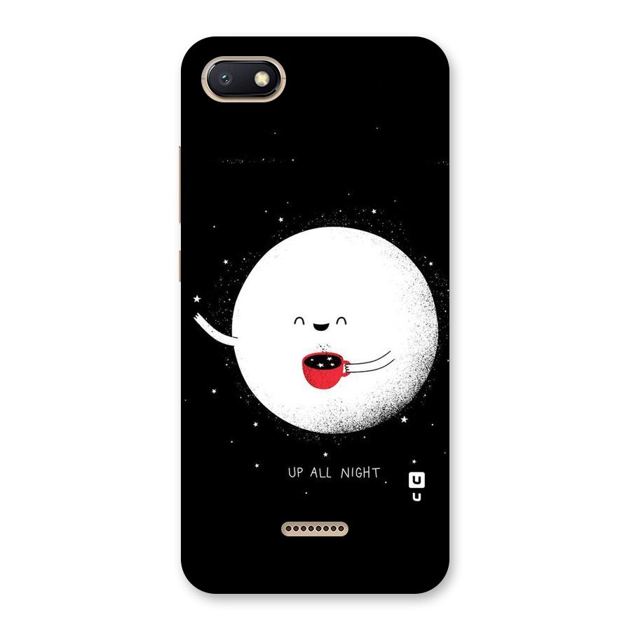 Up All Night Back Case for Redmi 6A