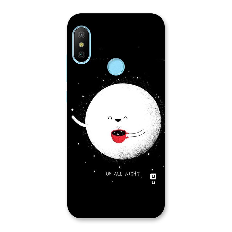 Up All Night Back Case for Redmi 6 Pro