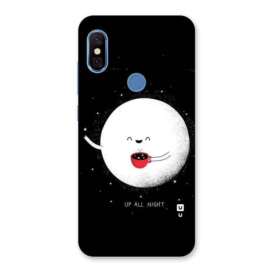 Up All Night Back Case for Redmi Note 6 Pro