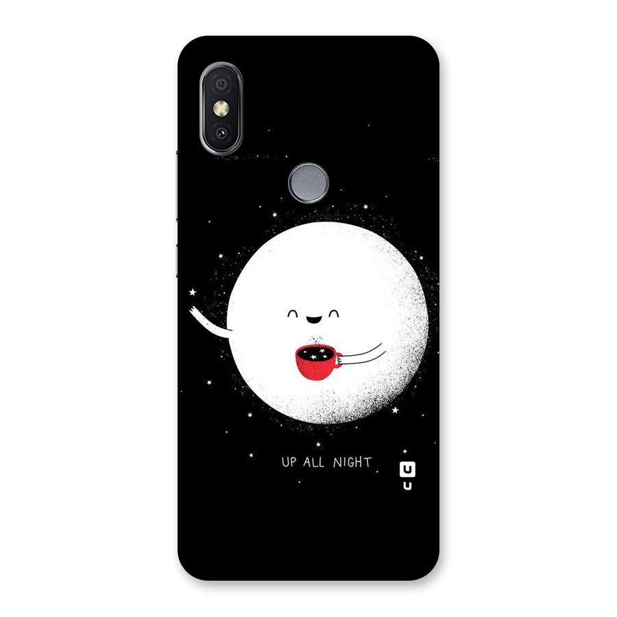 Up All Night Back Case for Redmi Y2