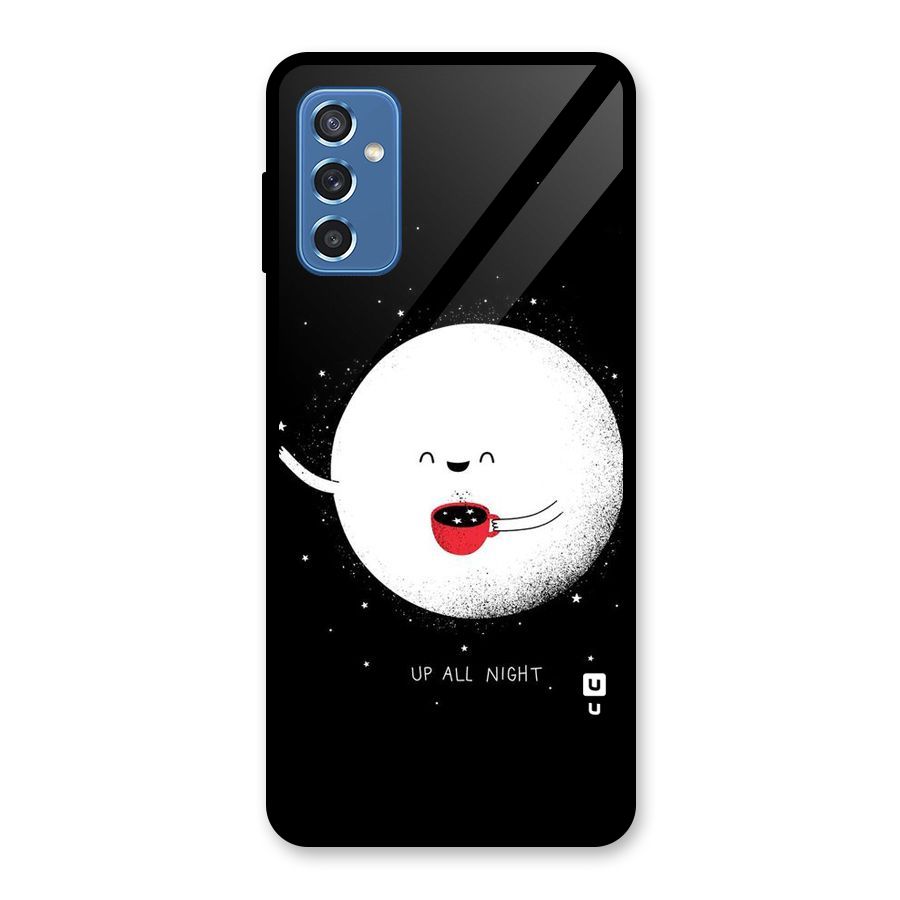 Up All Night Glass Back Case for Galaxy M52 5G