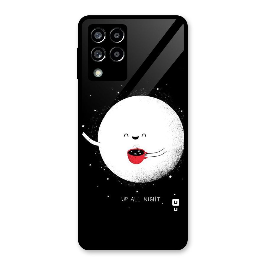 Up All Night Glass Back Case for Galaxy M53 5G