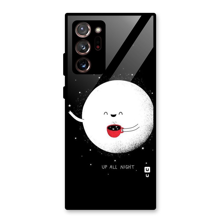 Up All Night Glass Back Case for Galaxy Note 20 Ultra
