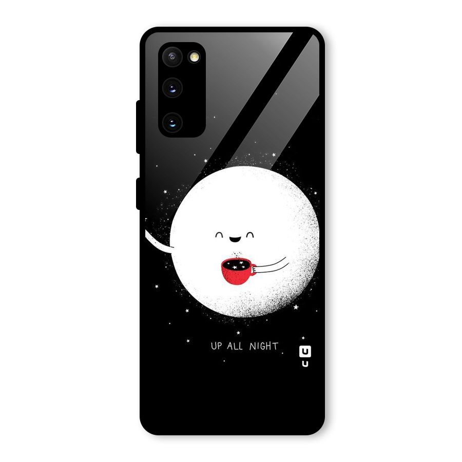 Up All Night Glass Back Case for Galaxy S20 FE 5G