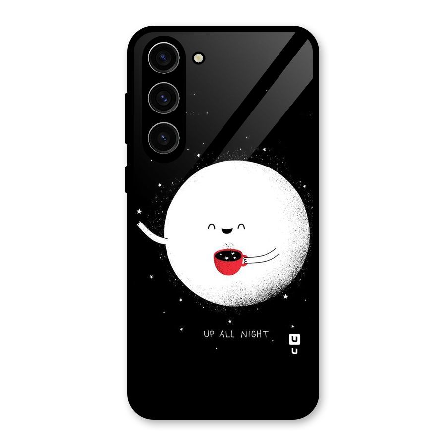 Up All Night Glass Back Case for Galaxy S23 Plus