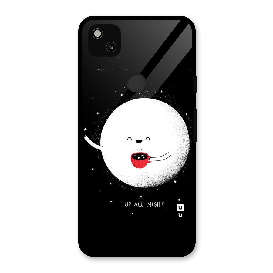 Up All Night Glass Back Case for Google Pixel 4a