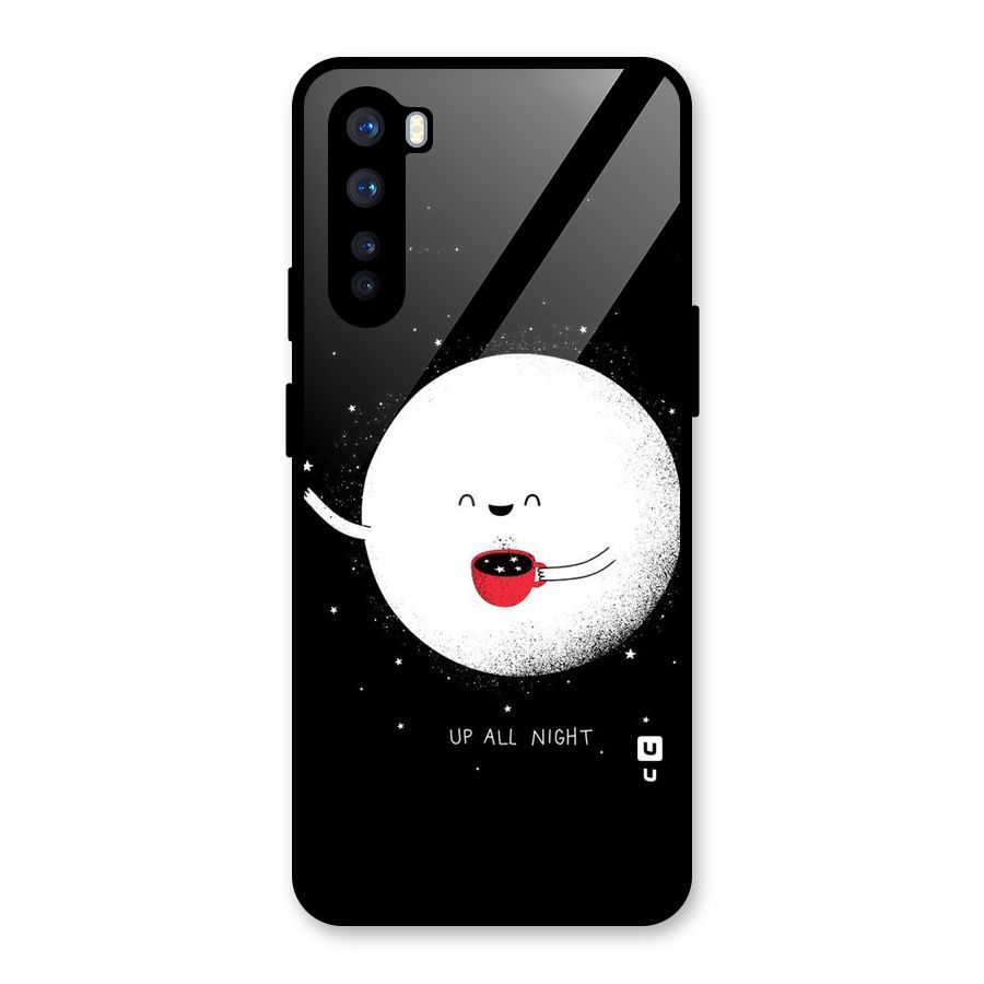 Up All Night Glass Back Case for OnePlus Nord