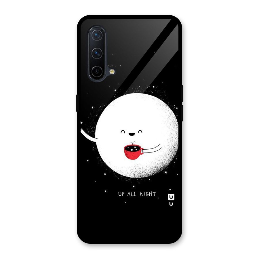 Up All Night Glass Back Case for OnePlus Nord CE 5G
