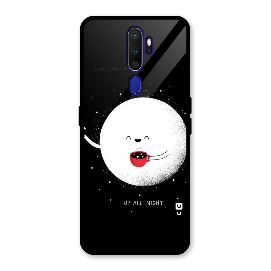 Up All Night Glass Back Case for Oppo A9 (2020)