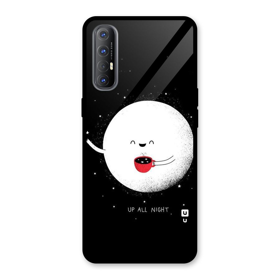 Up All Night Glass Back Case for Oppo Reno3 Pro