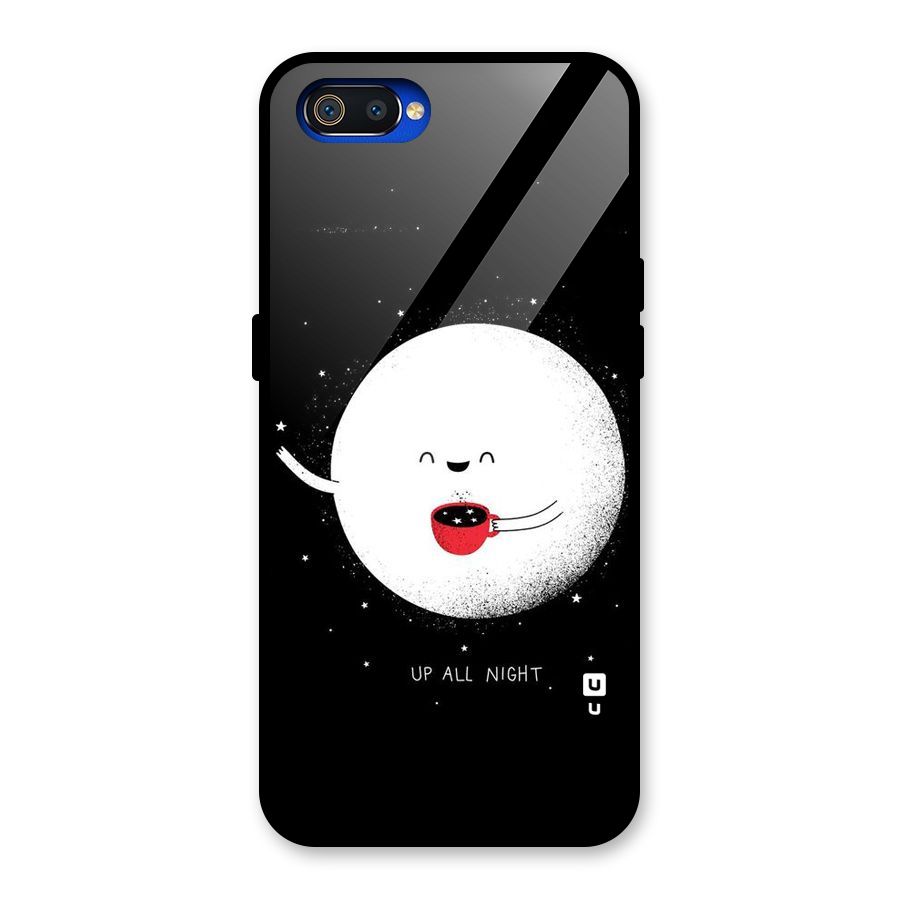 Up All Night Glass Back Case for Realme C2