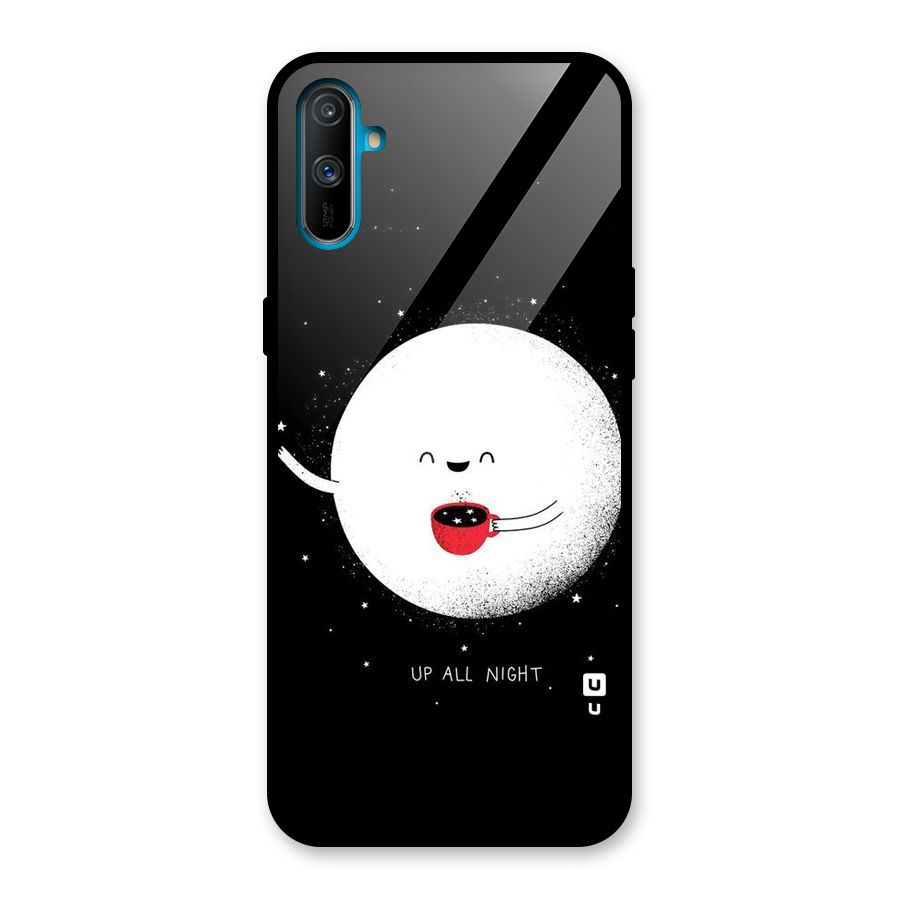 Up All Night Glass Back Case for Realme C3