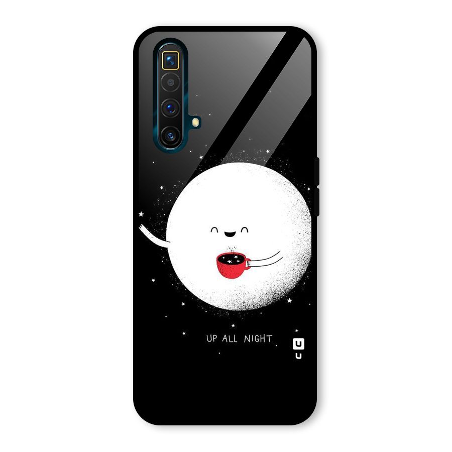 Up All Night Glass Back Case for Realme X3 SuperZoom