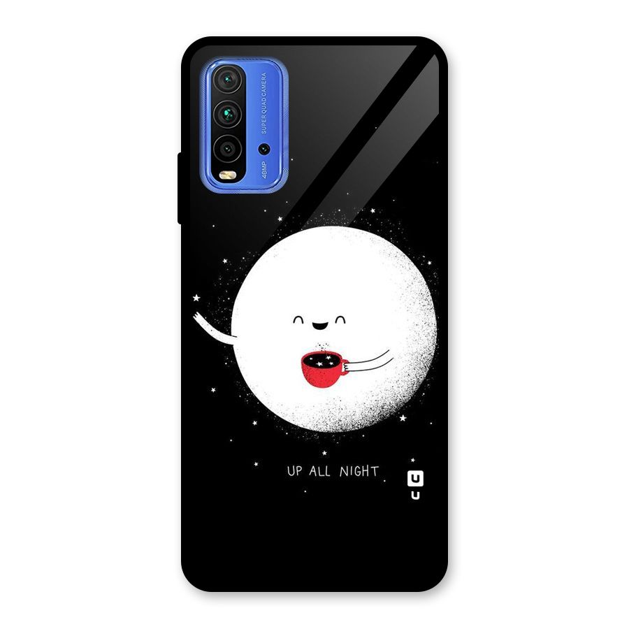 Up All Night Glass Back Case for Redmi 9 Power