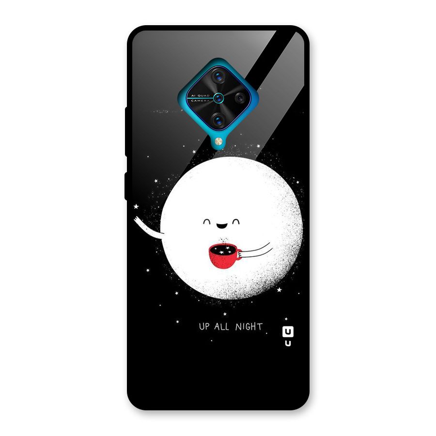 Up All Night Glass Back Case for Vivo S1 Pro