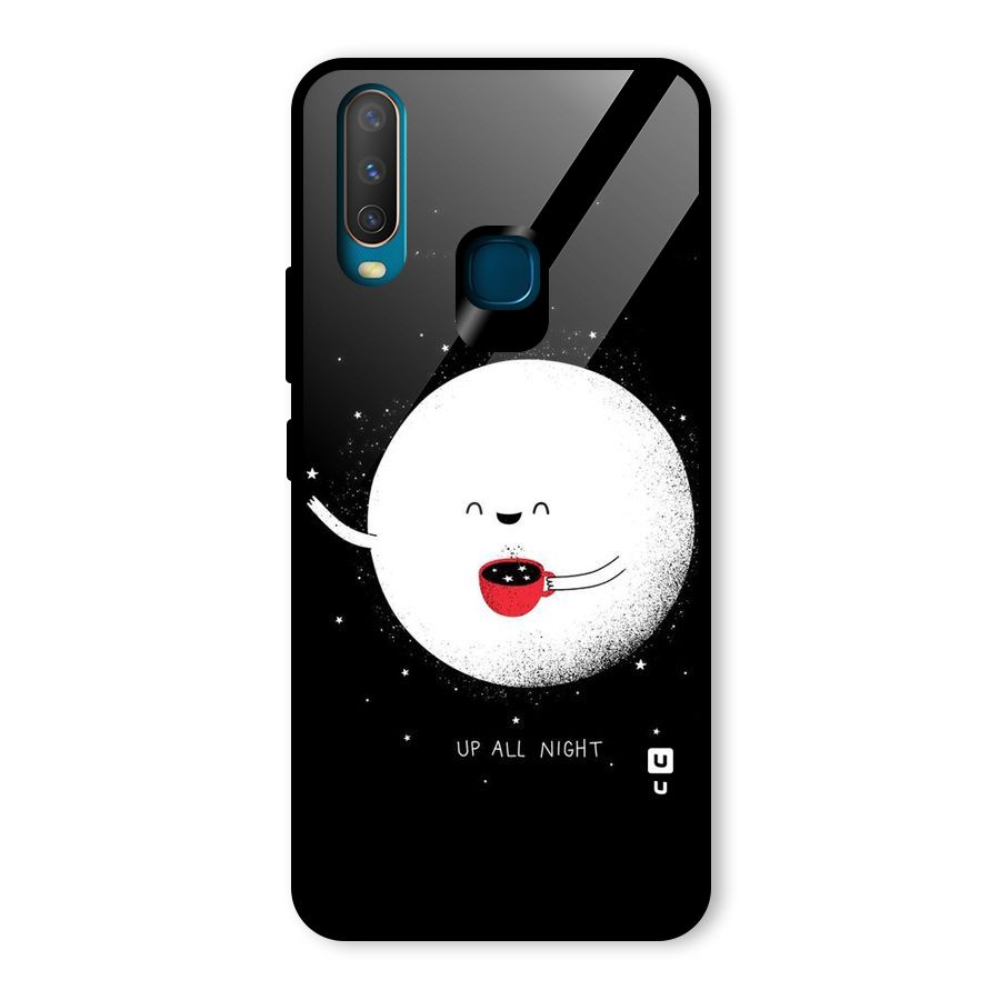 Up All Night Glass Back Case for Vivo U10