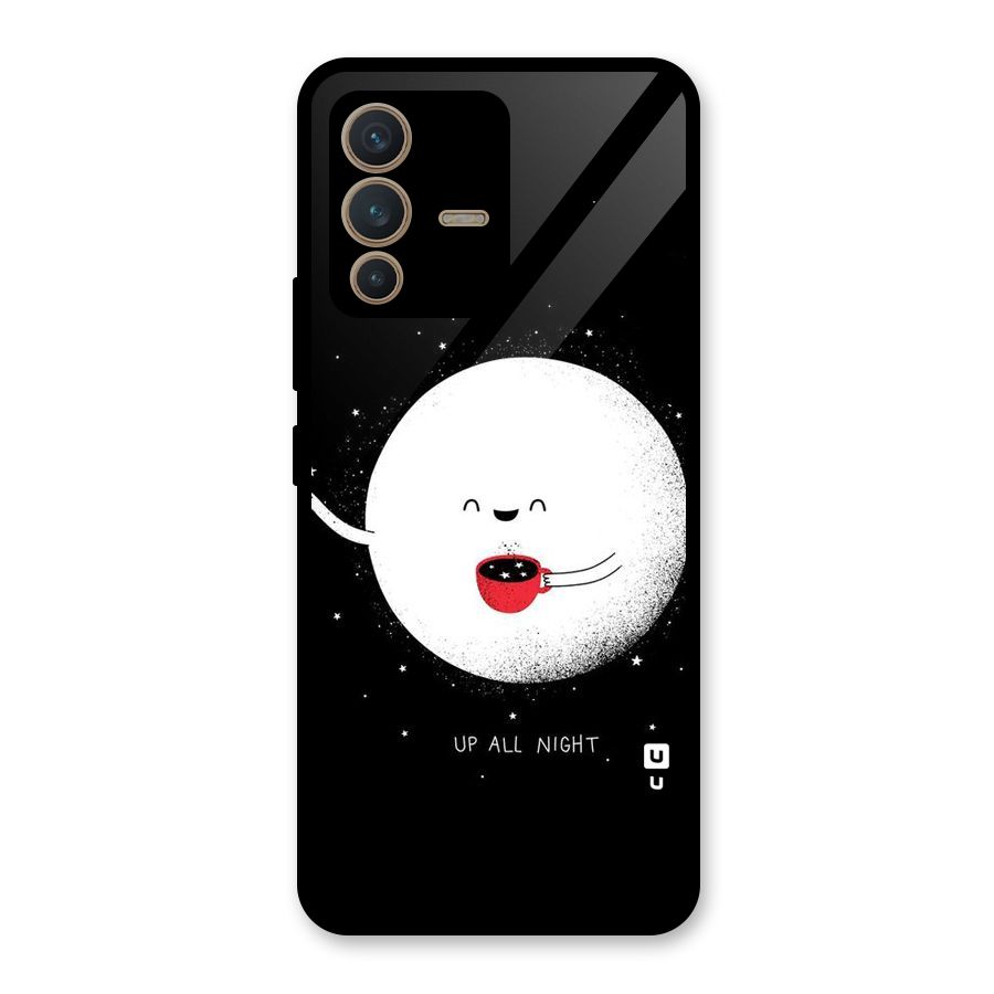 Up All Night Glass Back Case for Vivo V23 5G