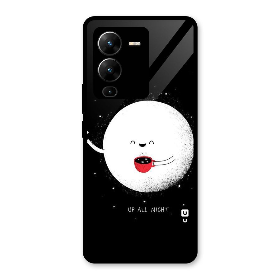 Up All Night Glass Back Case for Vivo V25 Pro