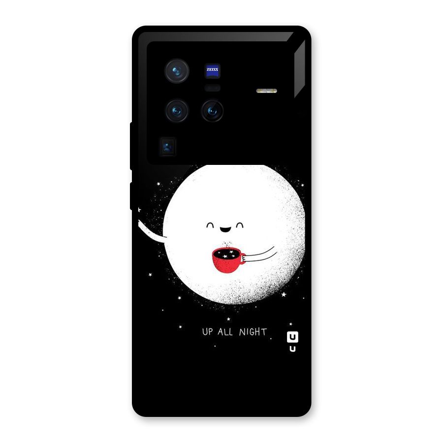 Up All Night Glass Back Case for Vivo X80 Pro
