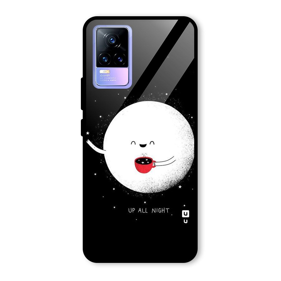 Up All Night Glass Back Case for Vivo Y73