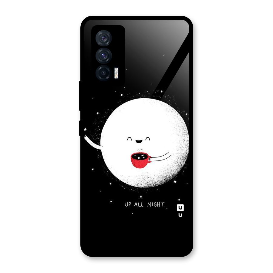 Up All Night Glass Back Case for Vivo iQOO 7 5G