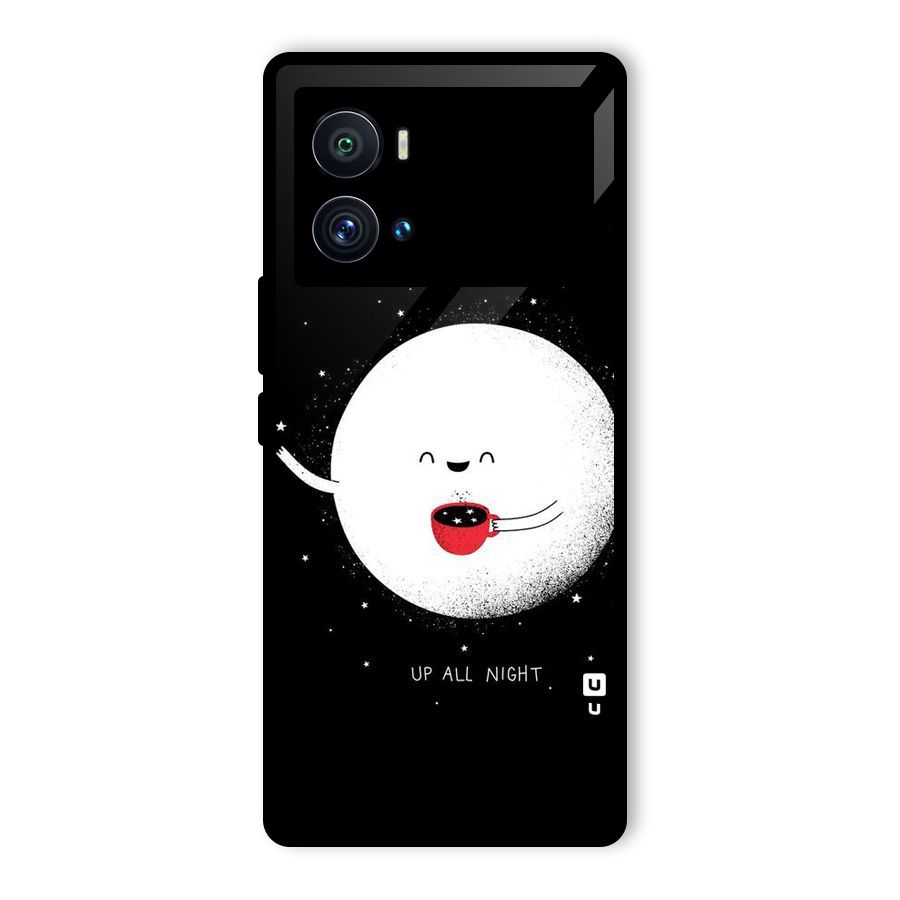 Up All Night Glass Back Case for Vivo iQOO 9 Pro
